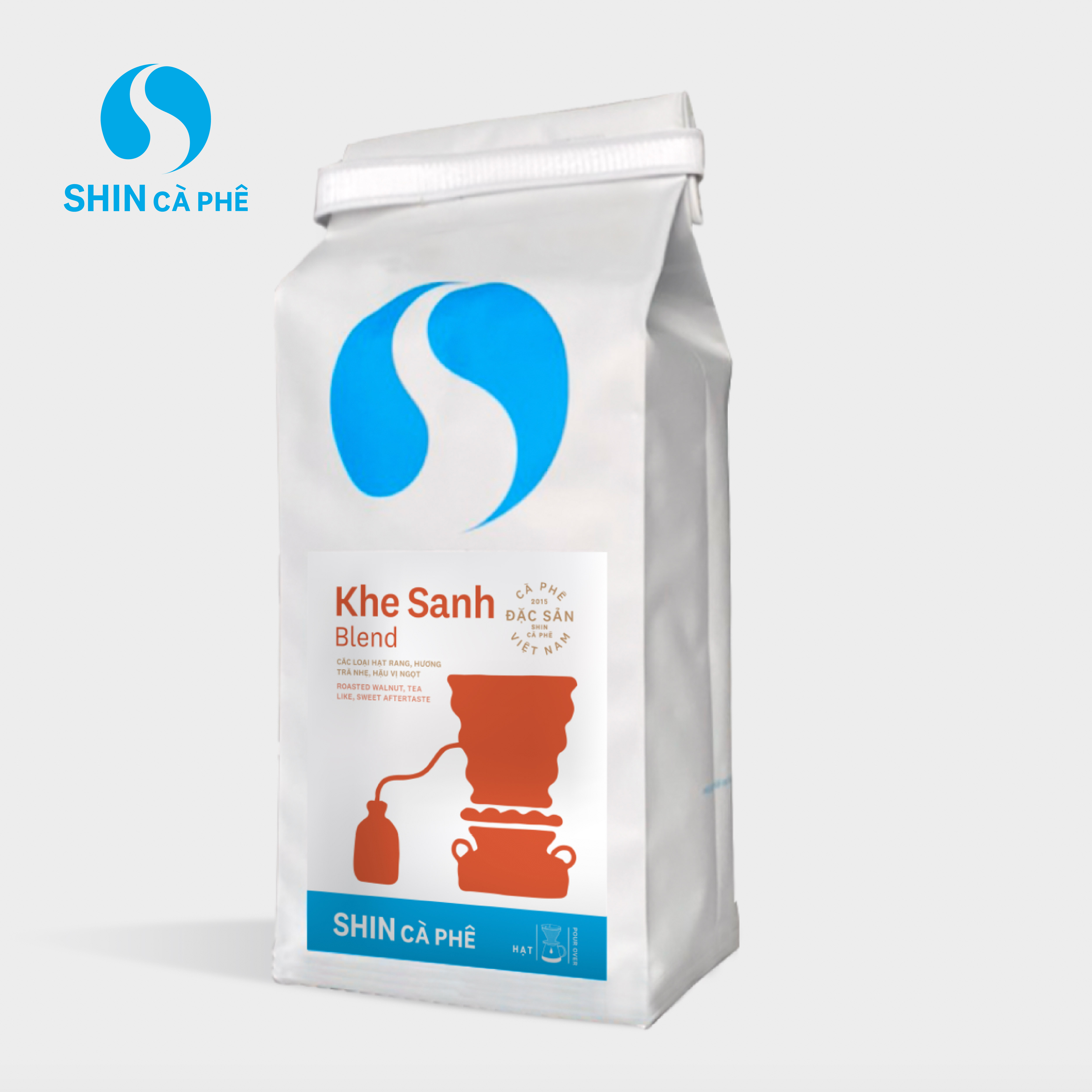 Combo Tiết kiệm - 4 túi cà phê đặc sản pha thủ công SHIN Cà Phê