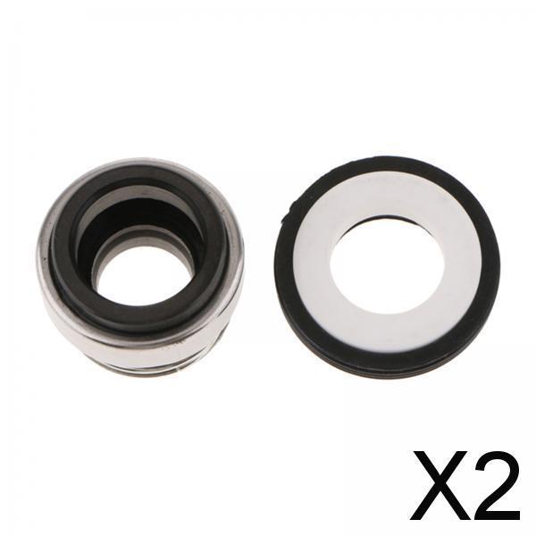 2xWater Oil Pump Seal Mechanical Rubber Seal Oil Pipeline Shaft Seal ID 12mm