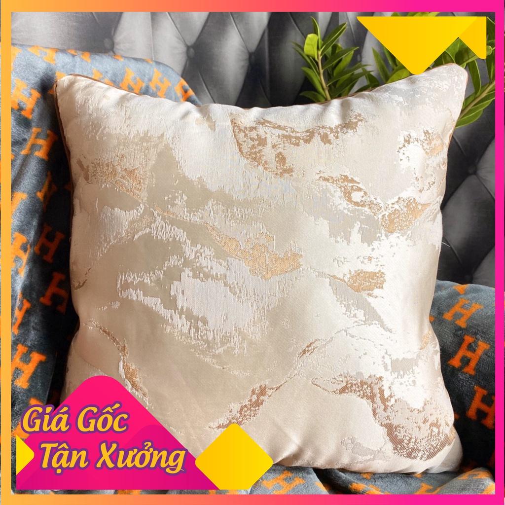 Gối Tựa Lưng Trang Trí Hoa Văn Hiện Đại Kích Thước 45x45cm - 1