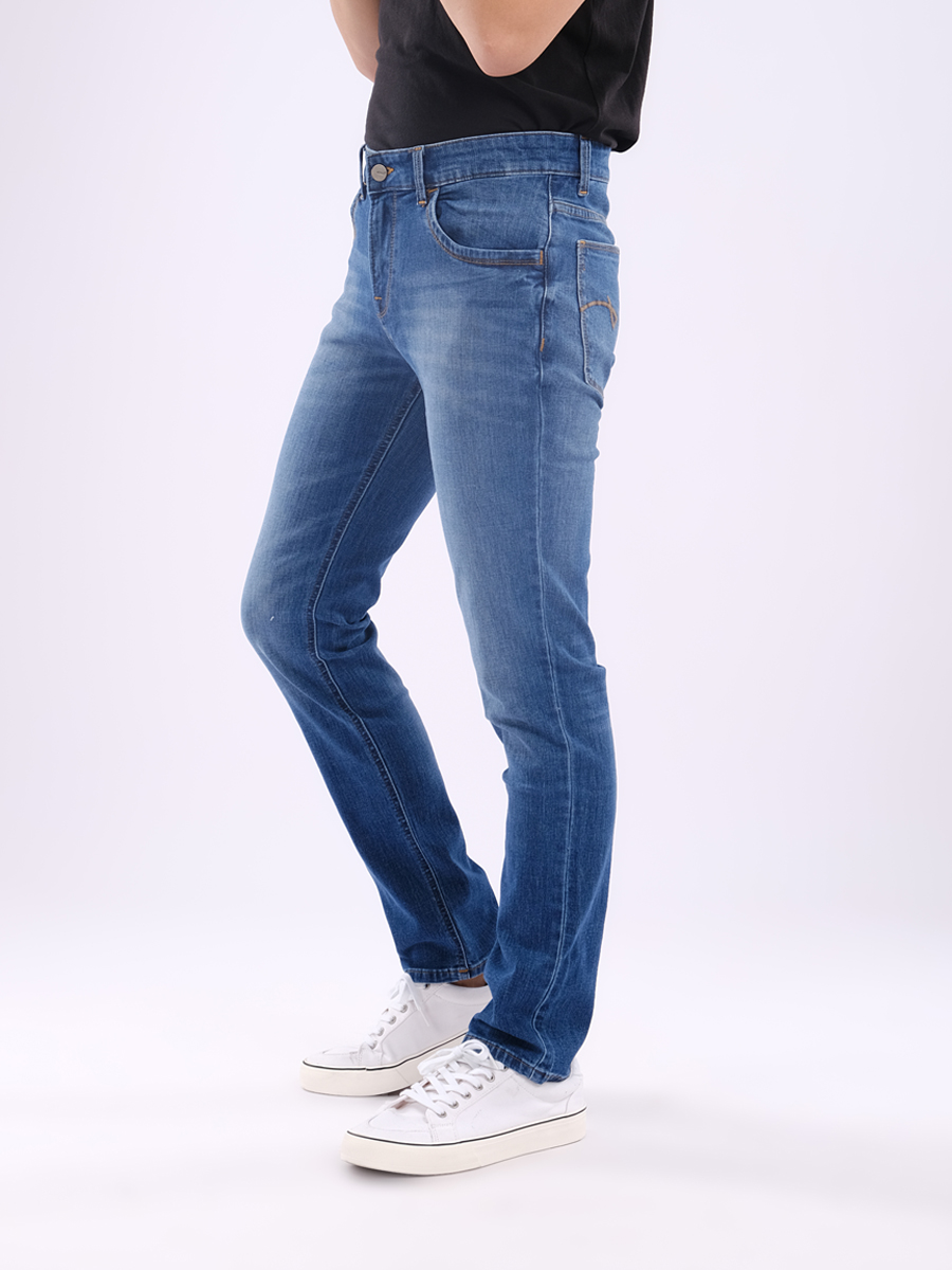 Quần nam dài jeans ống suông MJB0145