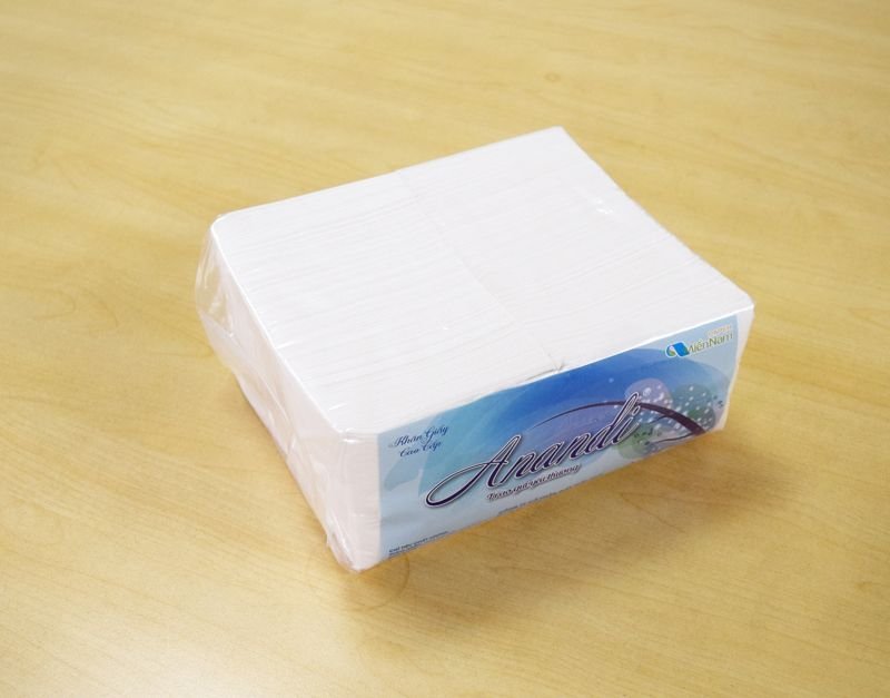 10 Gói Khăn Giấy Vuông To ANANDI - 100 Tờ/Gói