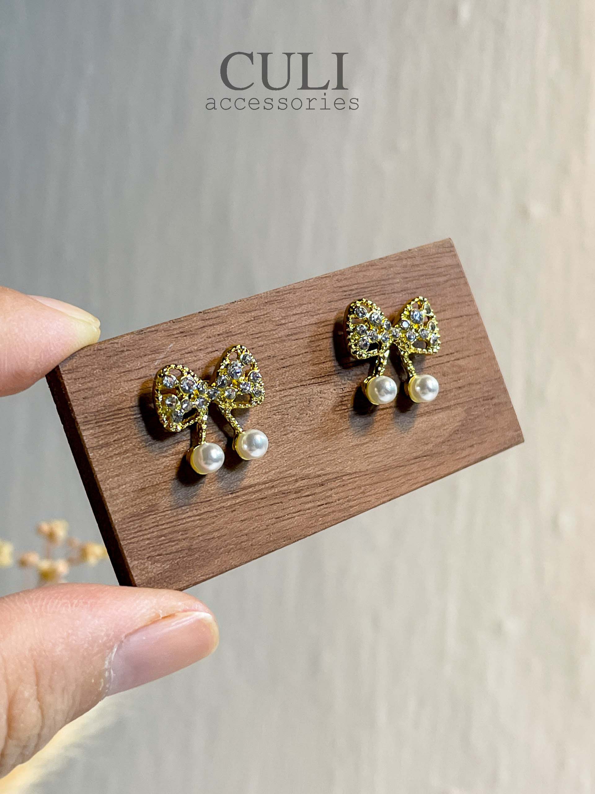 Khuyên tai, Bông tai thời trang nữ HT658 - Culi accessories