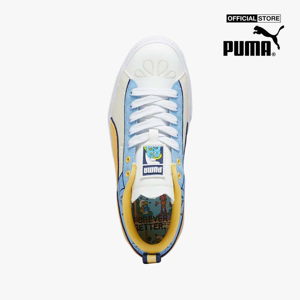 PUMA - Giày sneakers nữ cổ thấp The Smurfs Mayze 394874