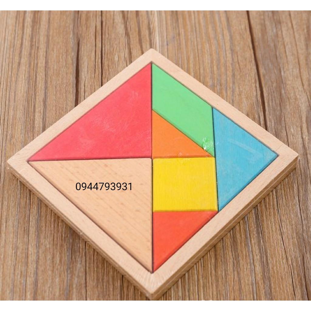Xếp hinh trí uẩn 7 mảnh_ Tangram