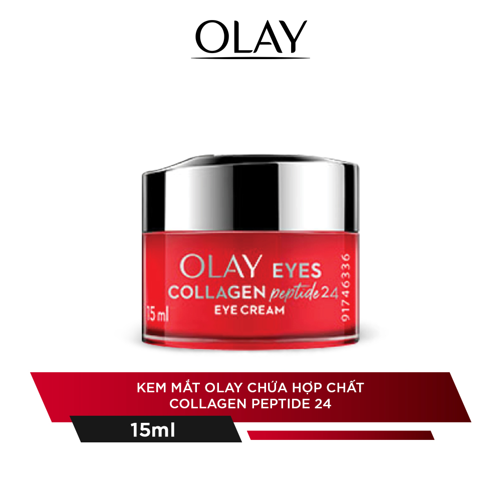 Kem Mắt OLAY Collagen Peptide 24 Tái Tạo Da Căng Bóng 15ml