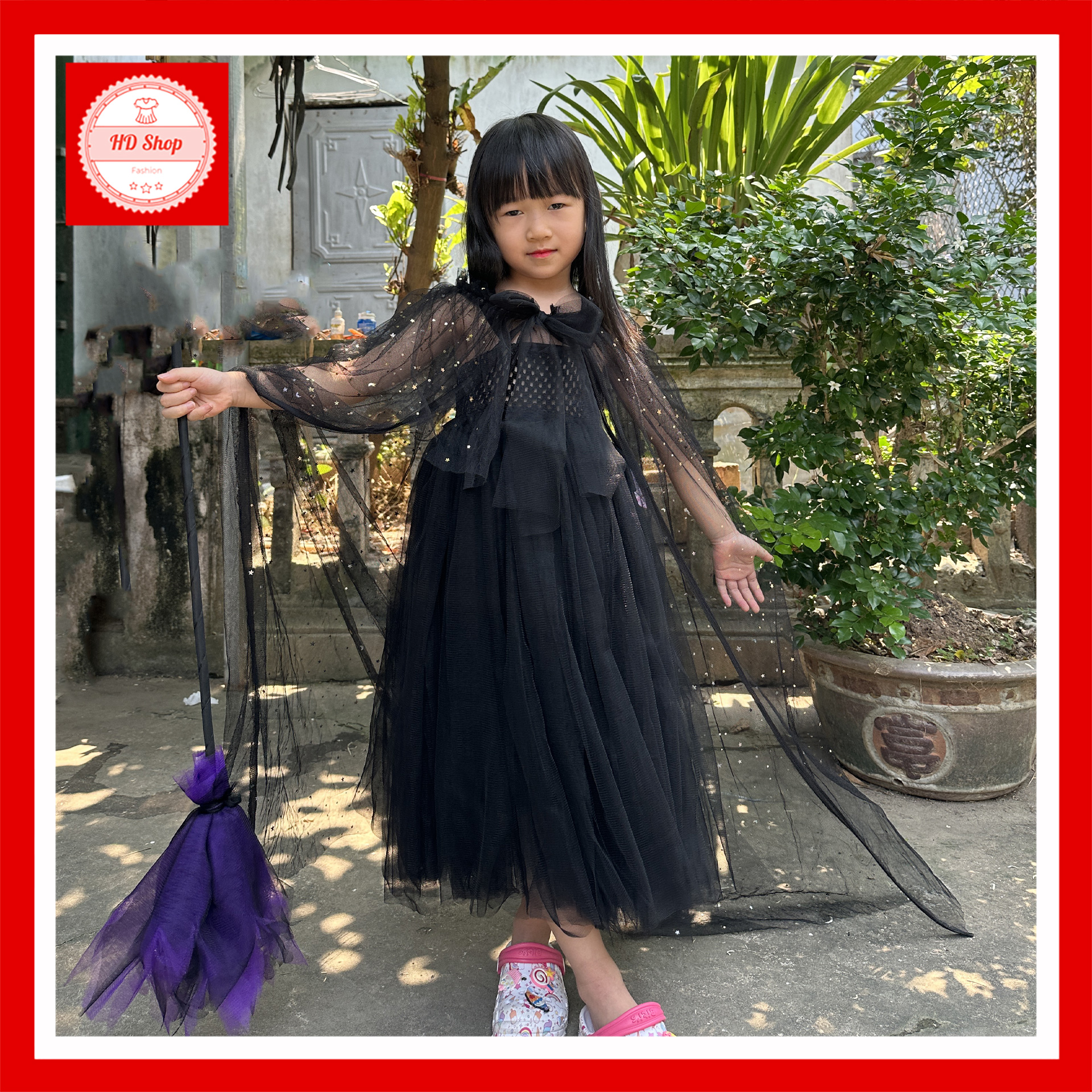Trang phục Halloween bé gái độc đáo