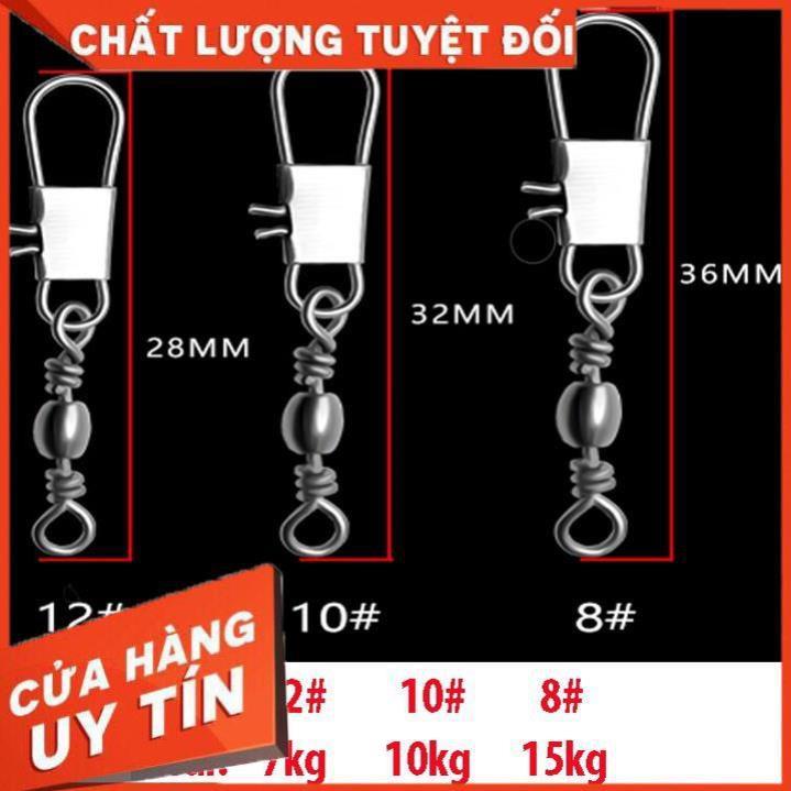 Khóa Link Câu Cá Chữ B Size Vừa 30 Chiếc