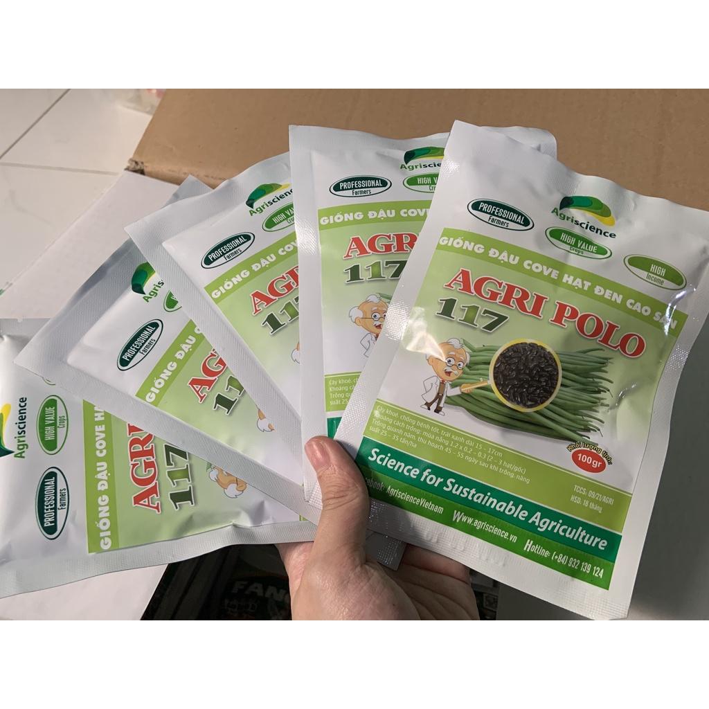 Hạt giống đậu Cove hạt đen cao sản - Agri Polo 117