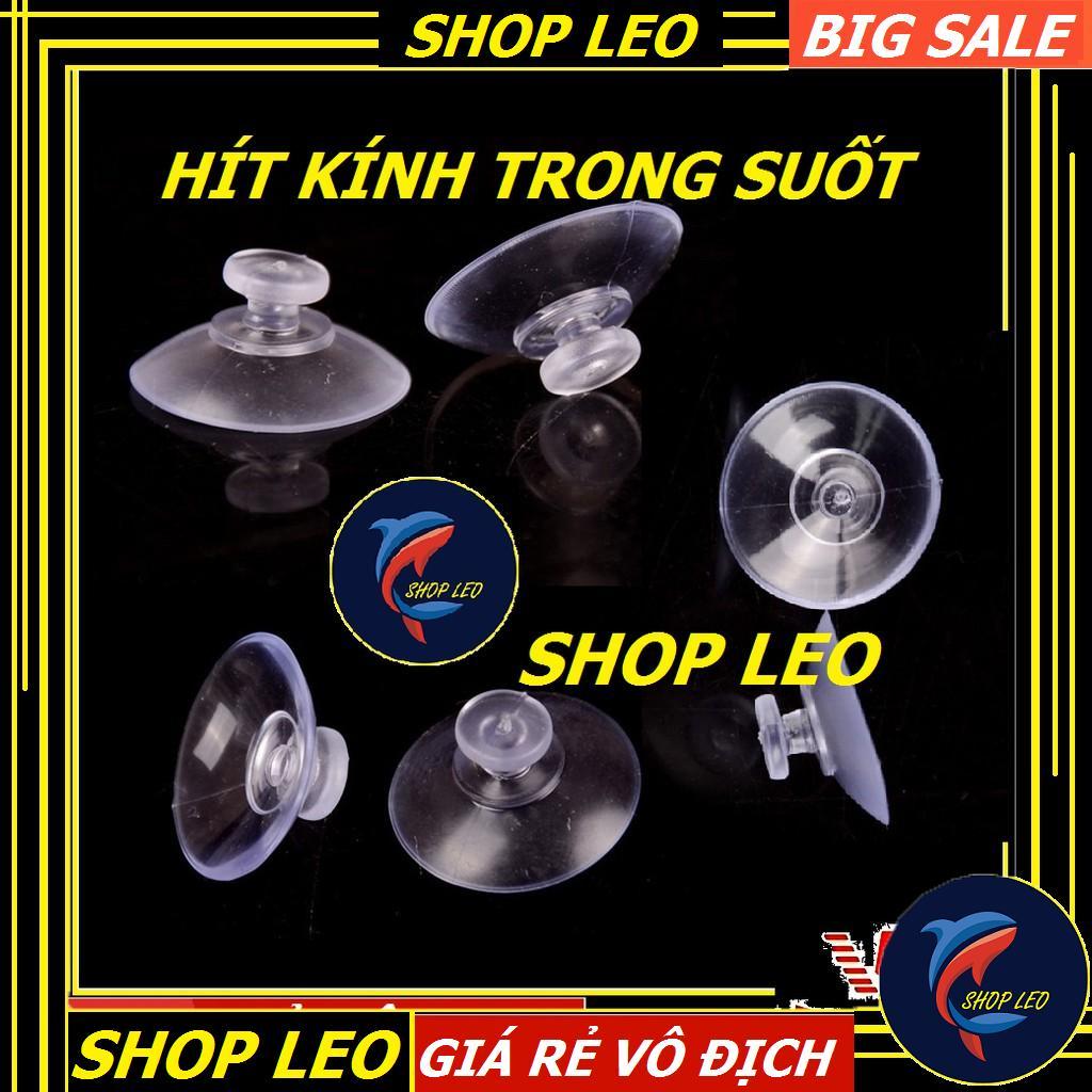 Hít kính trong suốt - dùng treo đồ tiện dụng - kê mặt kính loại nhỏ- Giá thể trồng cây