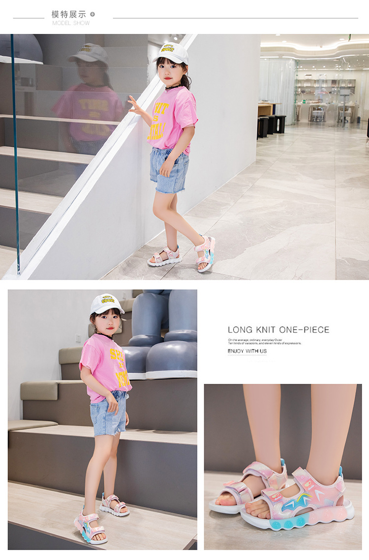 Giày Sandal quai hậu cho bé, giày thể thao siêu nhẹ, chống trơn trượt – GSD9053