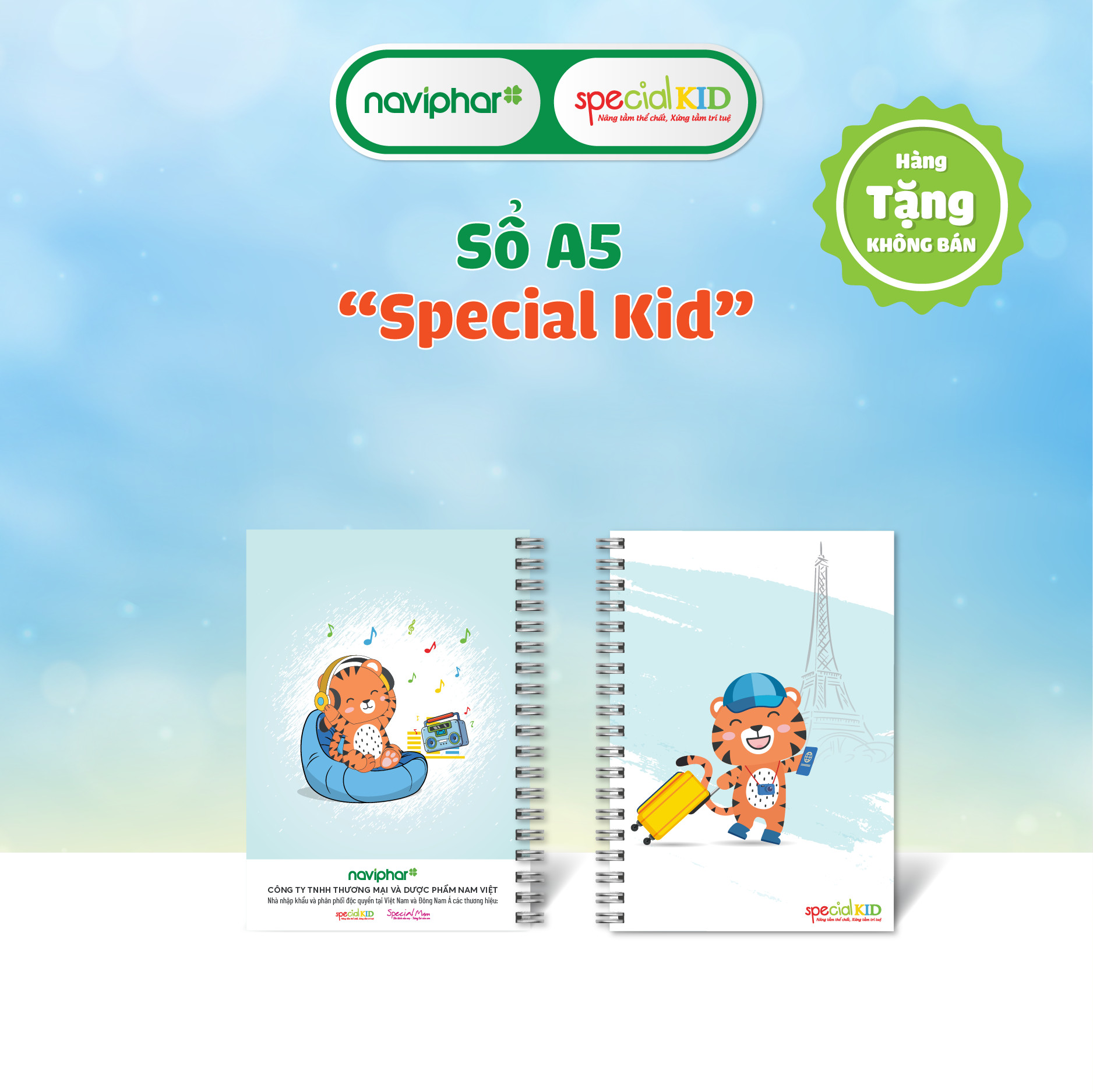 [GIFT] Sổ lò xo Special Kid [Special Mum - Special Kid]