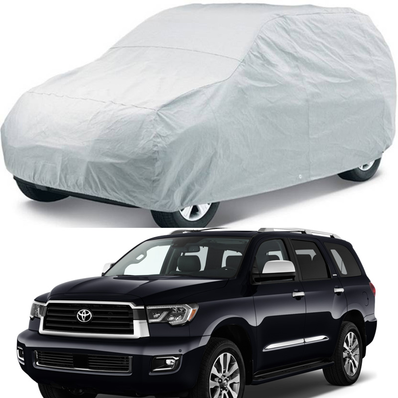 Bạt Phủ xe Ô Tô Toyota Sequoia , Bạt Trùm Xe Hơi Chắn Nắng Chất Vải Dù Siêu Bền Chống Mưa Nắng Bảo Vệ xe