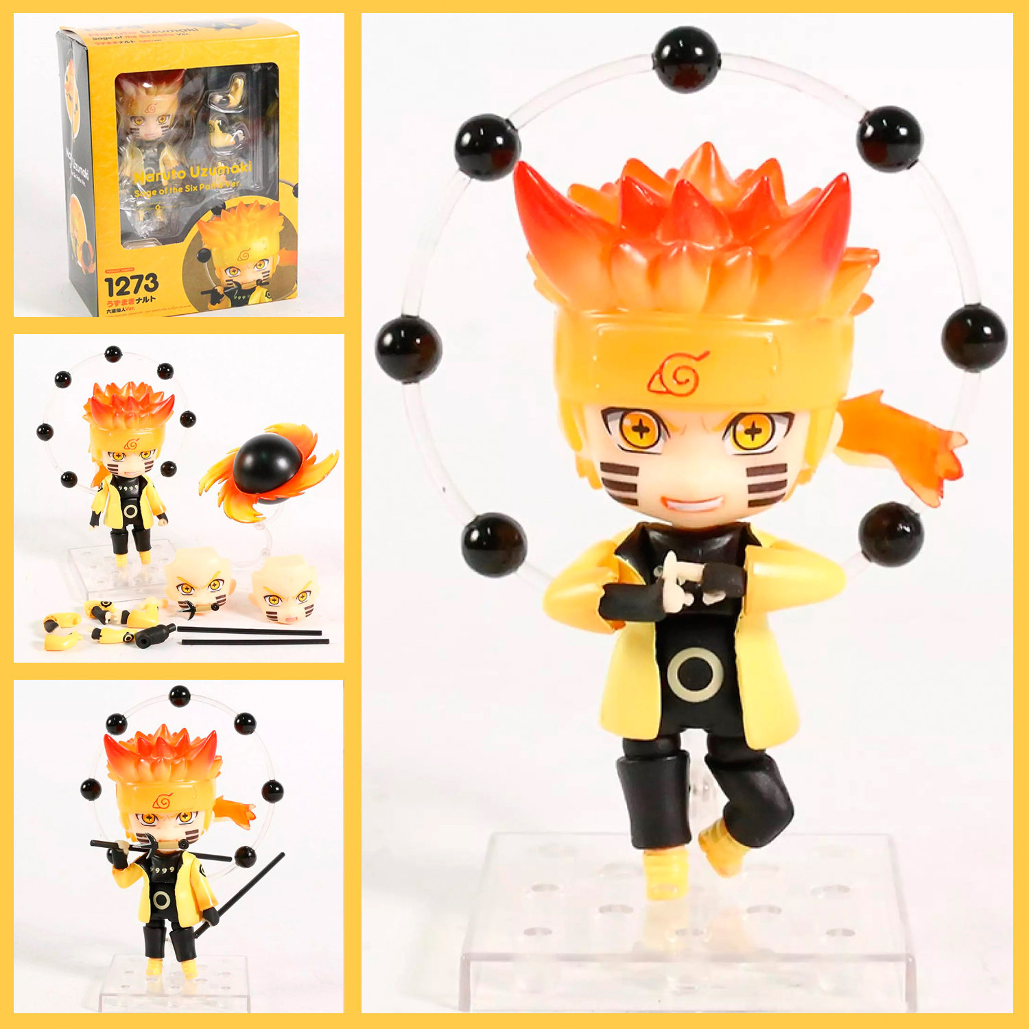 Mô hình Nendoroid naruto 682/1273/ tượng figure anime Naruto