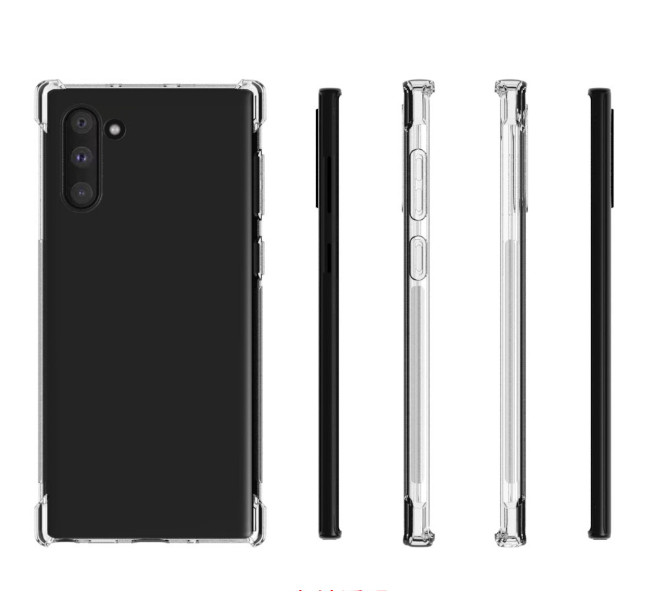 Ốp lưng Silicon dẻo trong, suốt chống sốc cho Samsung Galaxy Note 10