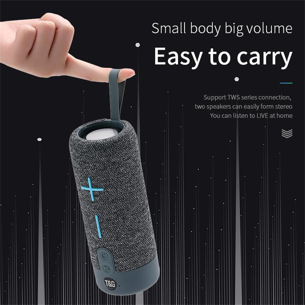 Loa bluetooth không dây chống thấm nước nặng bass subwofer bluetooth 5.0 fm radio card tf aux đầu vào tws loa kết nối màu: màu xanh lá cây