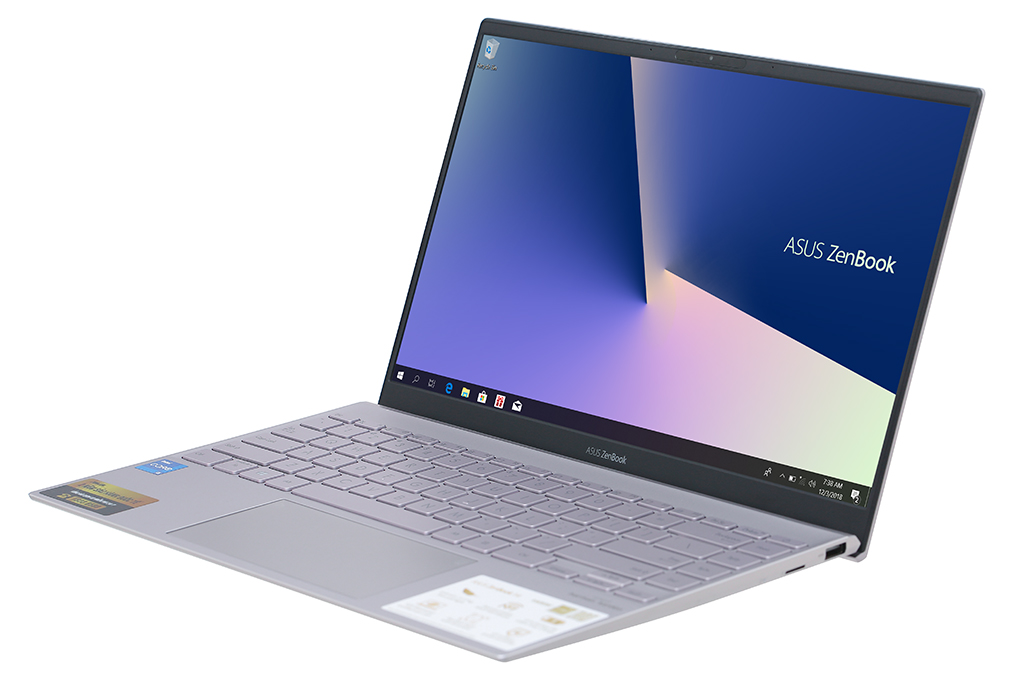 Laptop Asus UX425EA i5 1135G7/8GB/512GB/14&quot;F/Cáp/Túi/Win11/(KI883W)/Tím - Hàng chính hãng