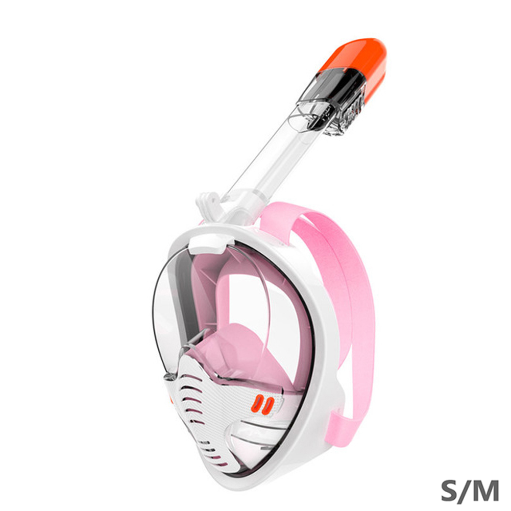 Mặt Nạ Lặn Dưới Nước Che Kín Mặt Với Ống Thở Khô Ráo