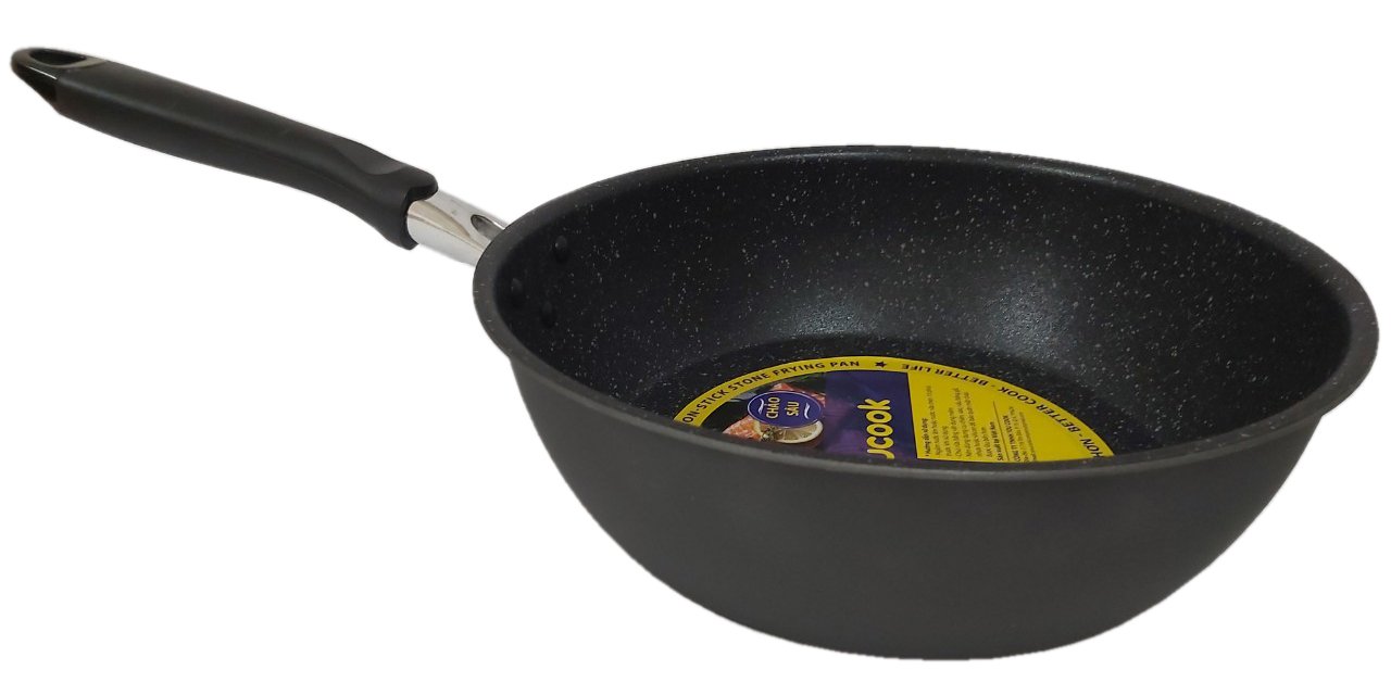 Chảo Nhôm Chống Dính Sâu Vân Đá You Cook 26cm