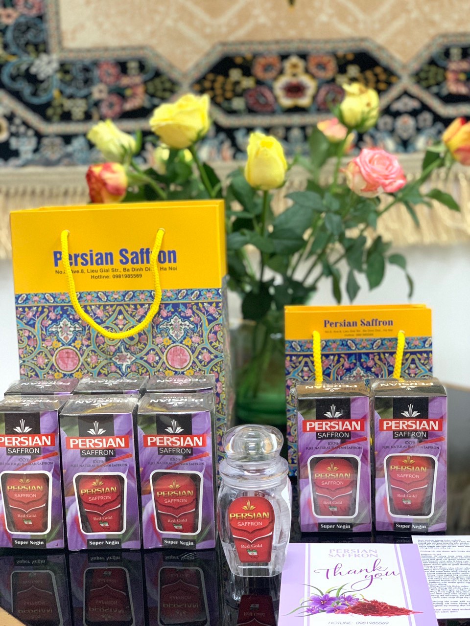 Nhụy hoa nghệ tây Iran Persian Saffron