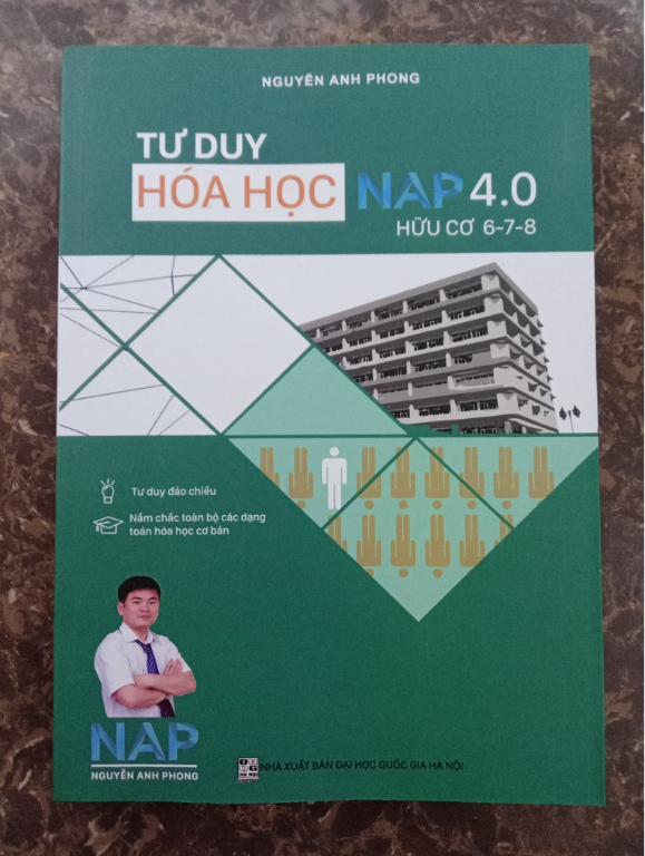 Sách Tư Duy Hóa Học NAP 4.0 Hữu Cơ 678