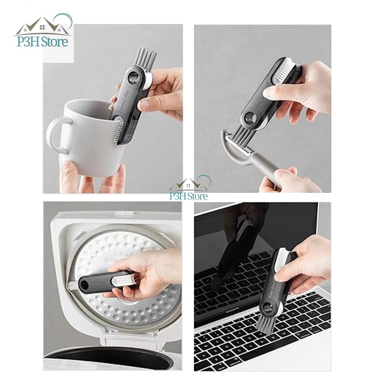 Dụng cụ cọ rửa bình giữ nhiệt bình nước và vệ sinh các khe hẹp PK06