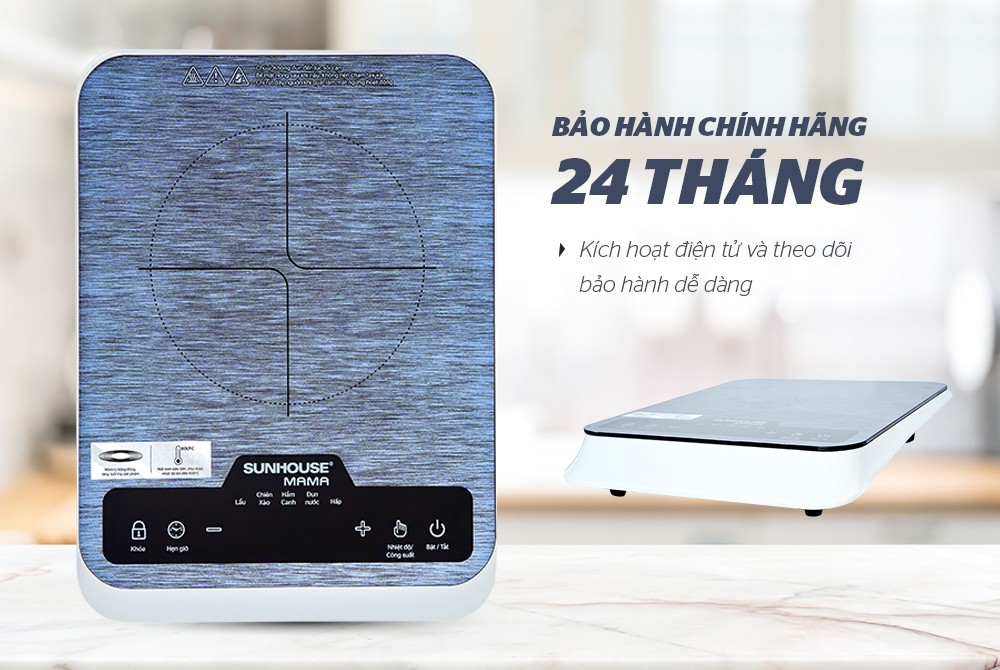 Bếp điện từ cảm ứng Sunhouse Mama SHD6858 - Hàng chính hãng