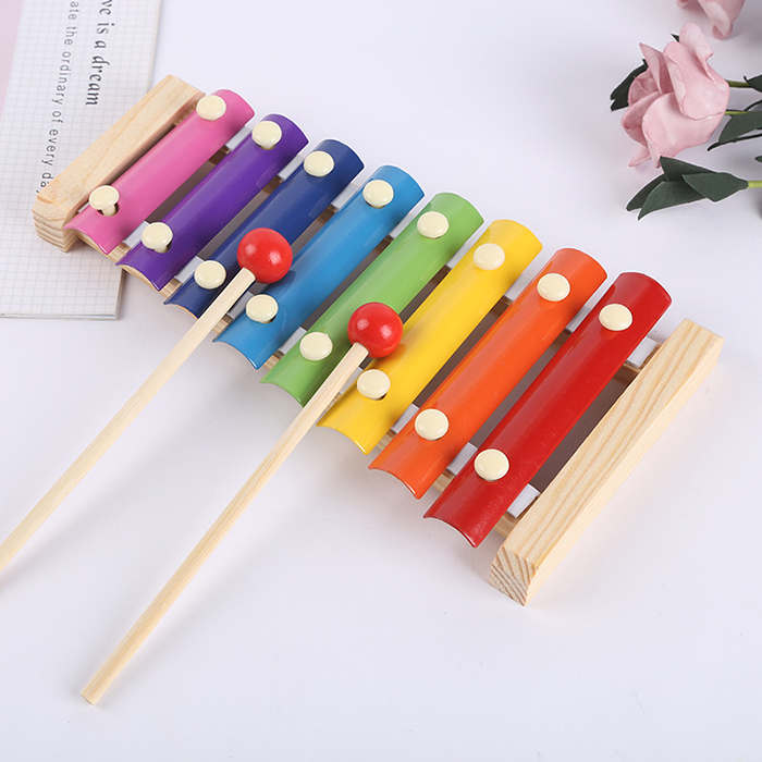 Đồ chơi âm nhạc cho bé - Đàn gõ Xylophone 8 thanh