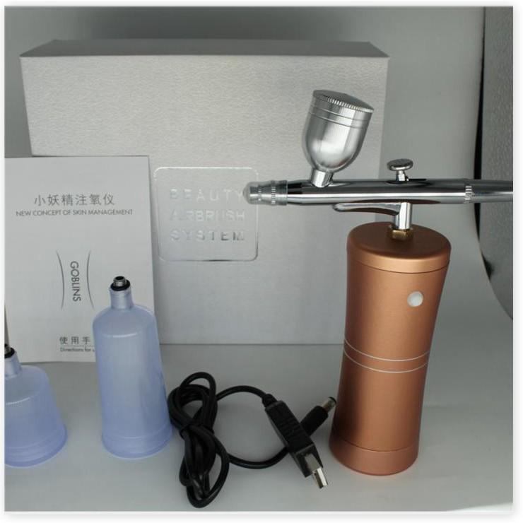Máy bơm xịt Nano siêu mịn sạc USB Beauty AirBrush - Gia Dụng SG