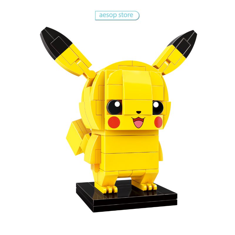 Đồ chơi lắp ráp Mô hình Pikachu QMAN A0101