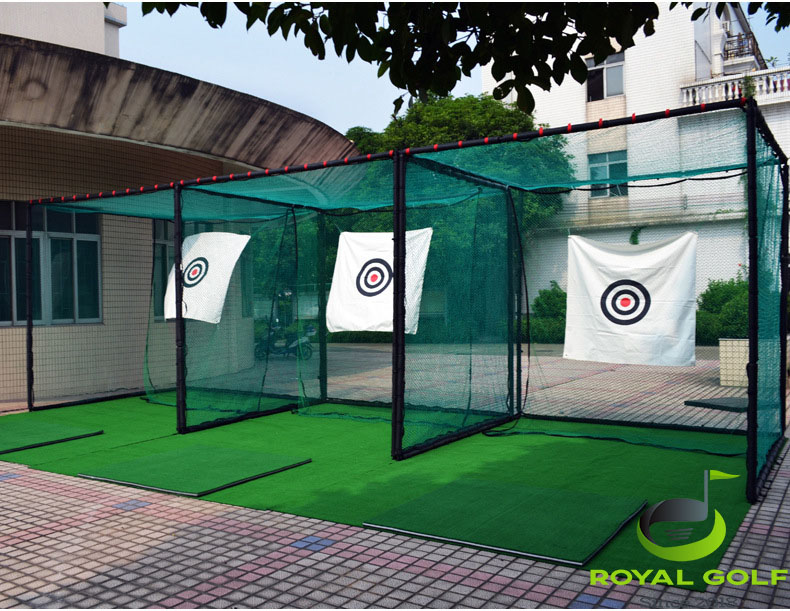 Khung lưới tập Golf cao cấp bằng thép 3x3x3m