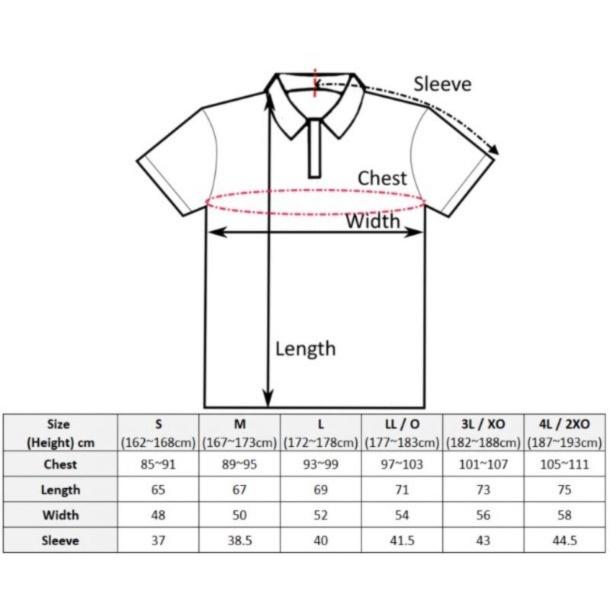 Áo polo thể thao Phiten polo (light) - Trắng