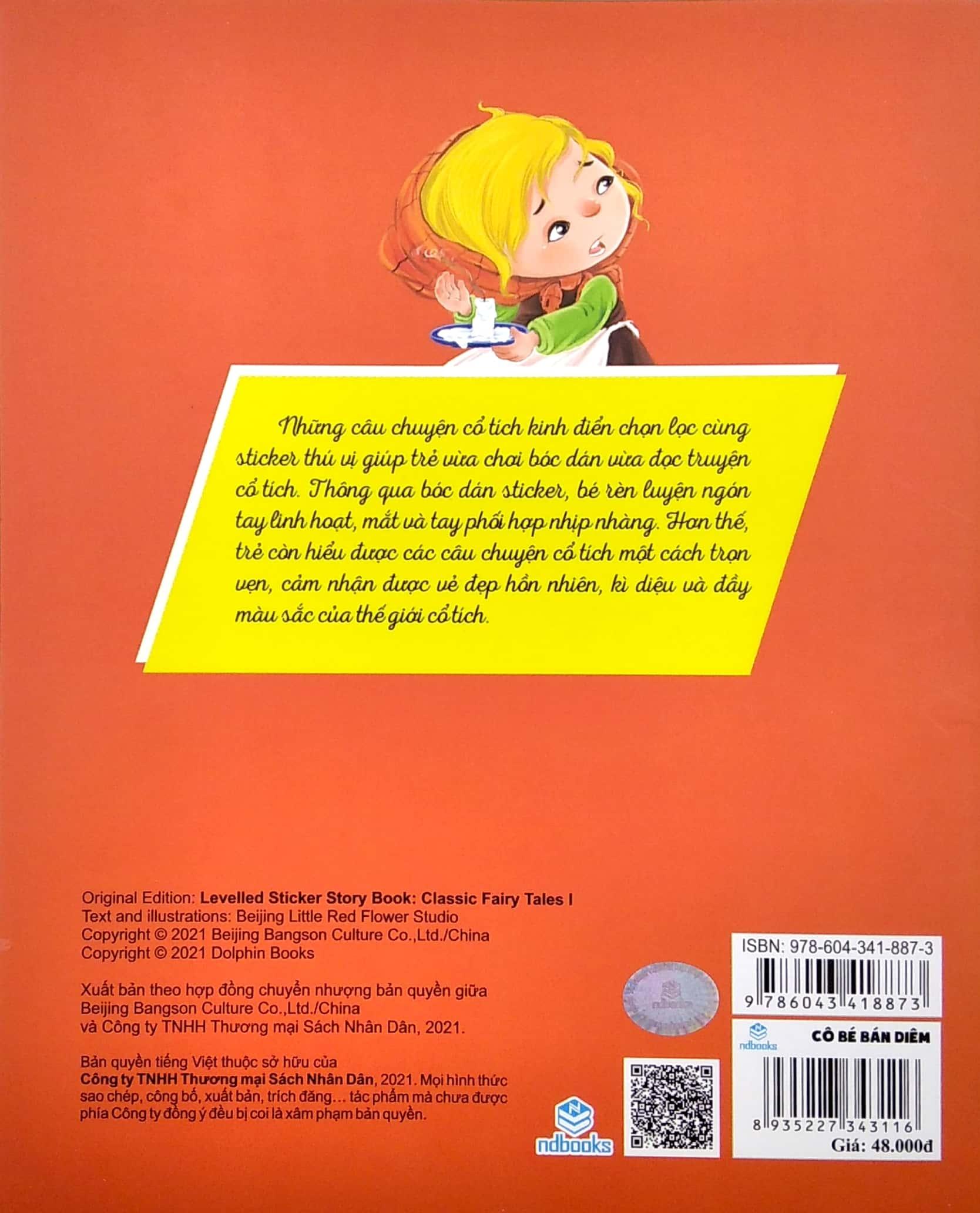 Truyện Cổ Tích Kinh Điển - Cô Bé Bán Diêm