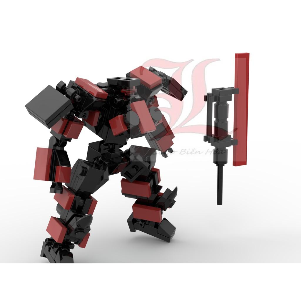 Đồ chơi lắp ráp Robot moc Mech Goblem