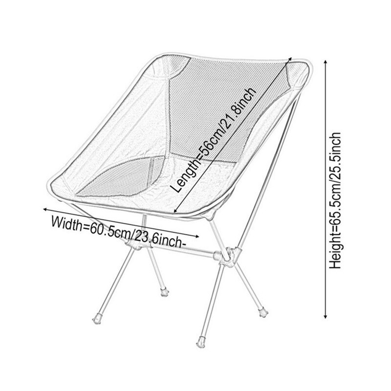 Ghế xếp du lịch dã ngoại cắm trại Desert&Fox DF-S046 Camping Folding Chair