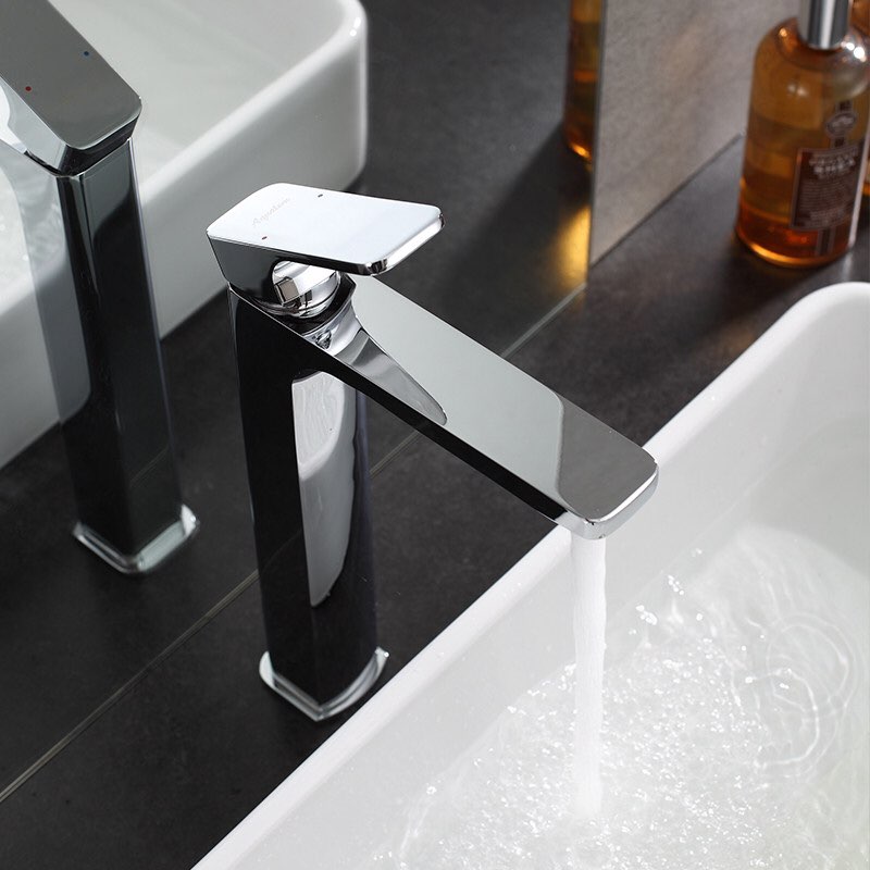 Vòi lavabo Hợp kim cao cấp HVMMA bán chạy + Tặng kèm cặp dây cấp siêu bền