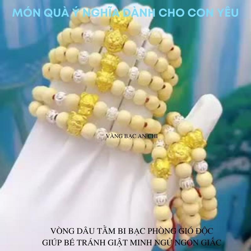 Vòng dâu tằm cho bé giúp bé ngủ tránh giật mình,Anchi jewelry