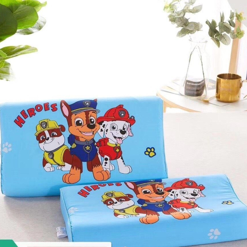 Gối Cao Su Non Cho Bé Hoạ Tiết Chó Cứu Hộ