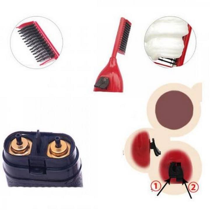 Bộ lược và thuốc nhuộm tóc thông minh thế hệ mới