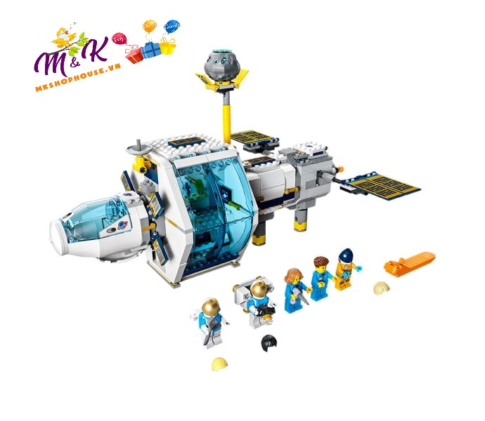 LEGO Trạm Nghiên Cứu NASA Mặt Trăng 60349 