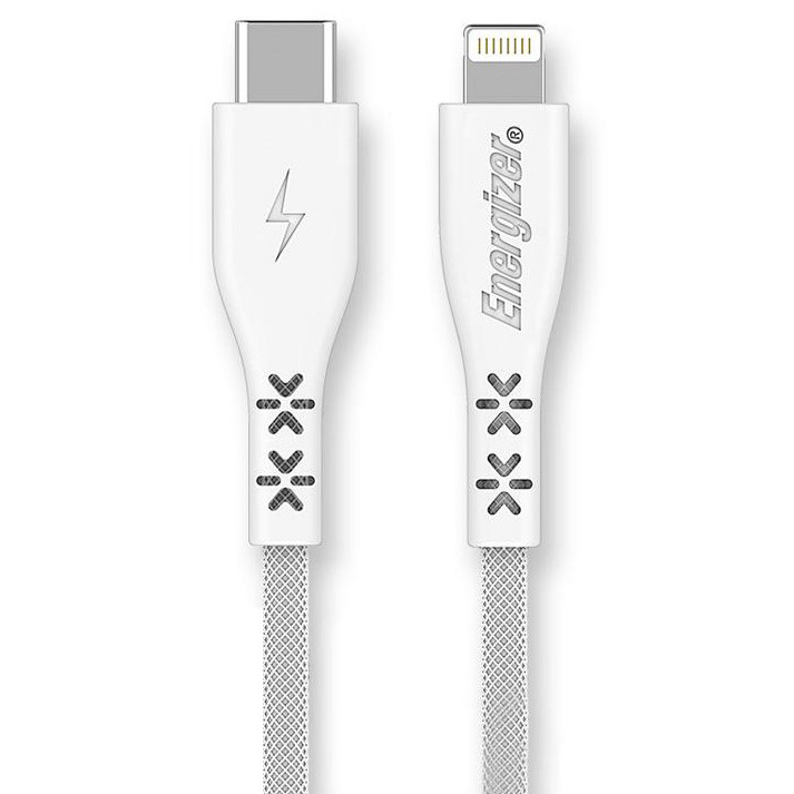 Cáp USB-C to Lightning Energizer Lifetime Warranty 2m C41CLNK  - hàng chính hãng