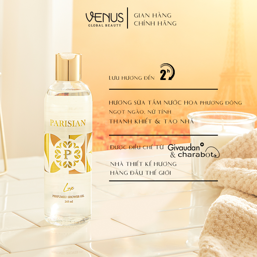 Sữa Tắm Nữ Parisian Chic 265ml Chính Hãng