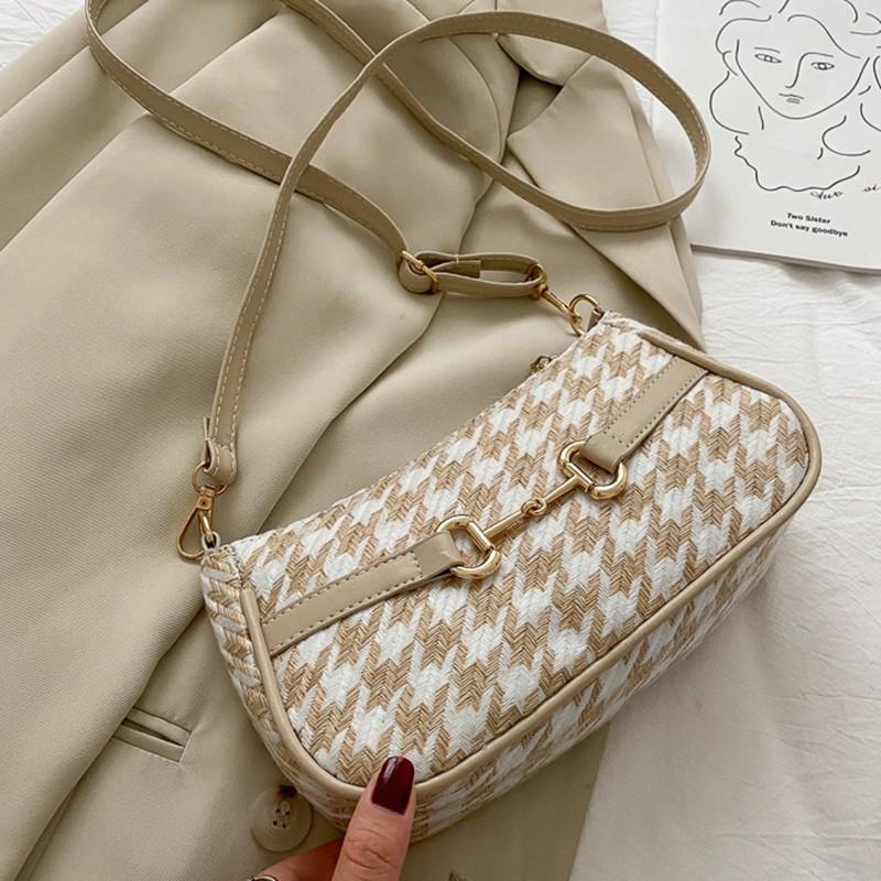 Túi Đeo Chéo Dáng Vuông Thiết Kế Đơn Giản Xinh Xắn Dành Cho Nữ