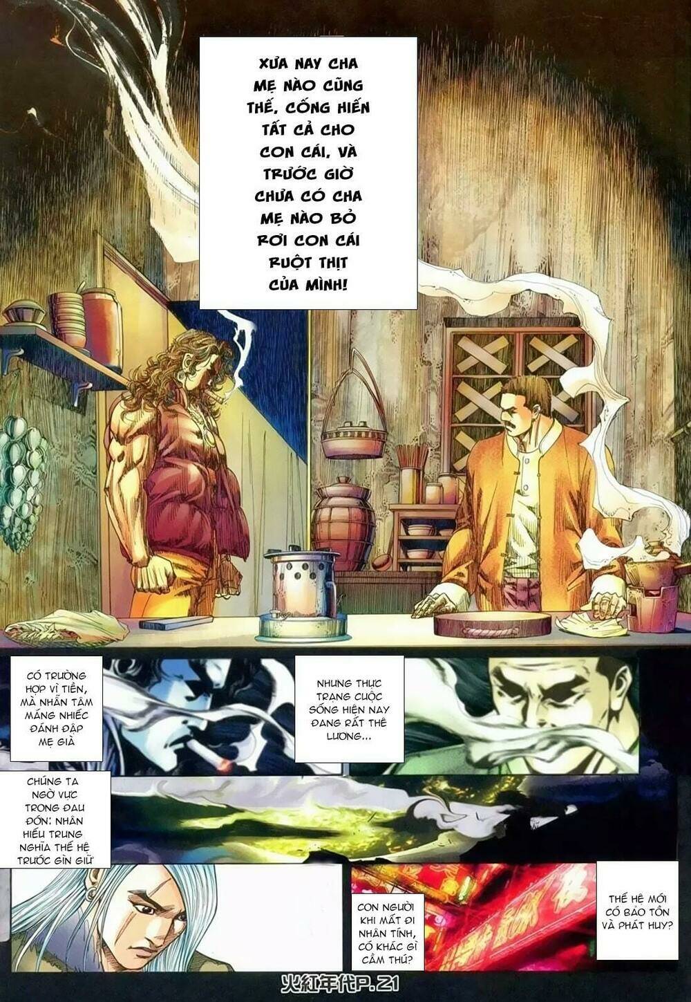 hỏa hồng niên đại hắc cốt đường chapter 133 18