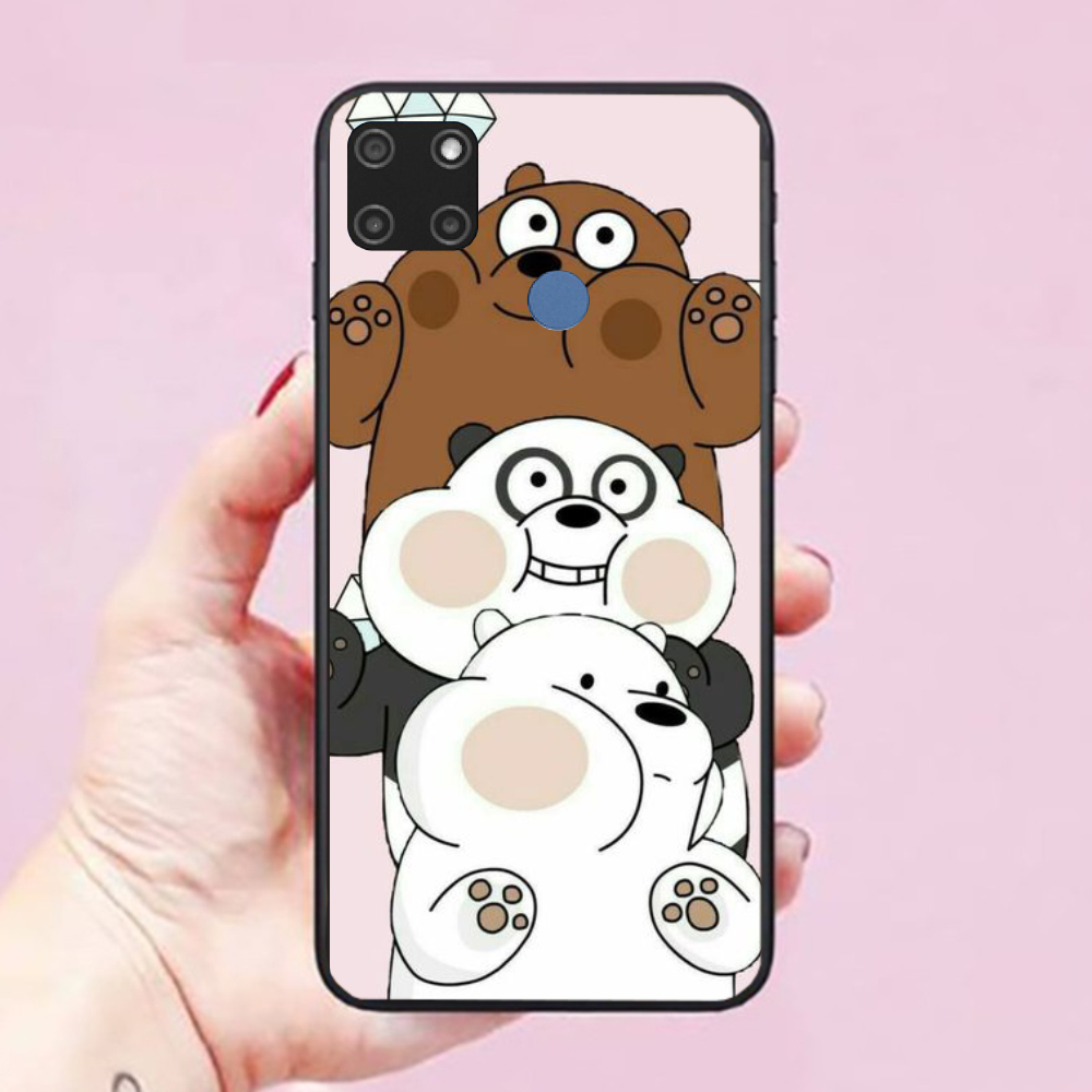 Ốp lưng dành cho điện thoại Realme C12 hình Chúng Ta là Gấu