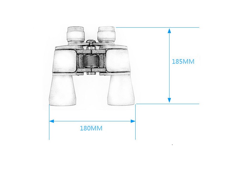 Ống nhòm du lịch 10X50