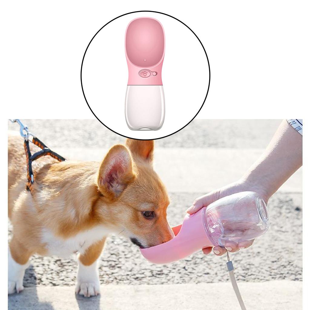 350ml/550ml Portable Pet Dog Cat Travel Water Bottle Travel Cups for Cat Dog