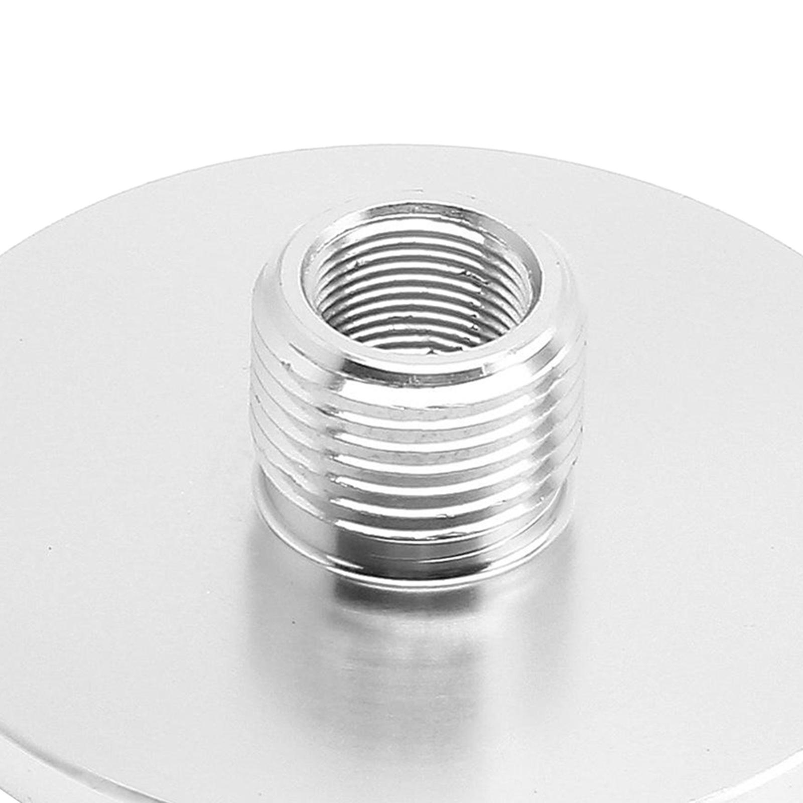 Aluminum 1/2-28 to 3/4-16 2.5  Threaded Oil Filter Adapter