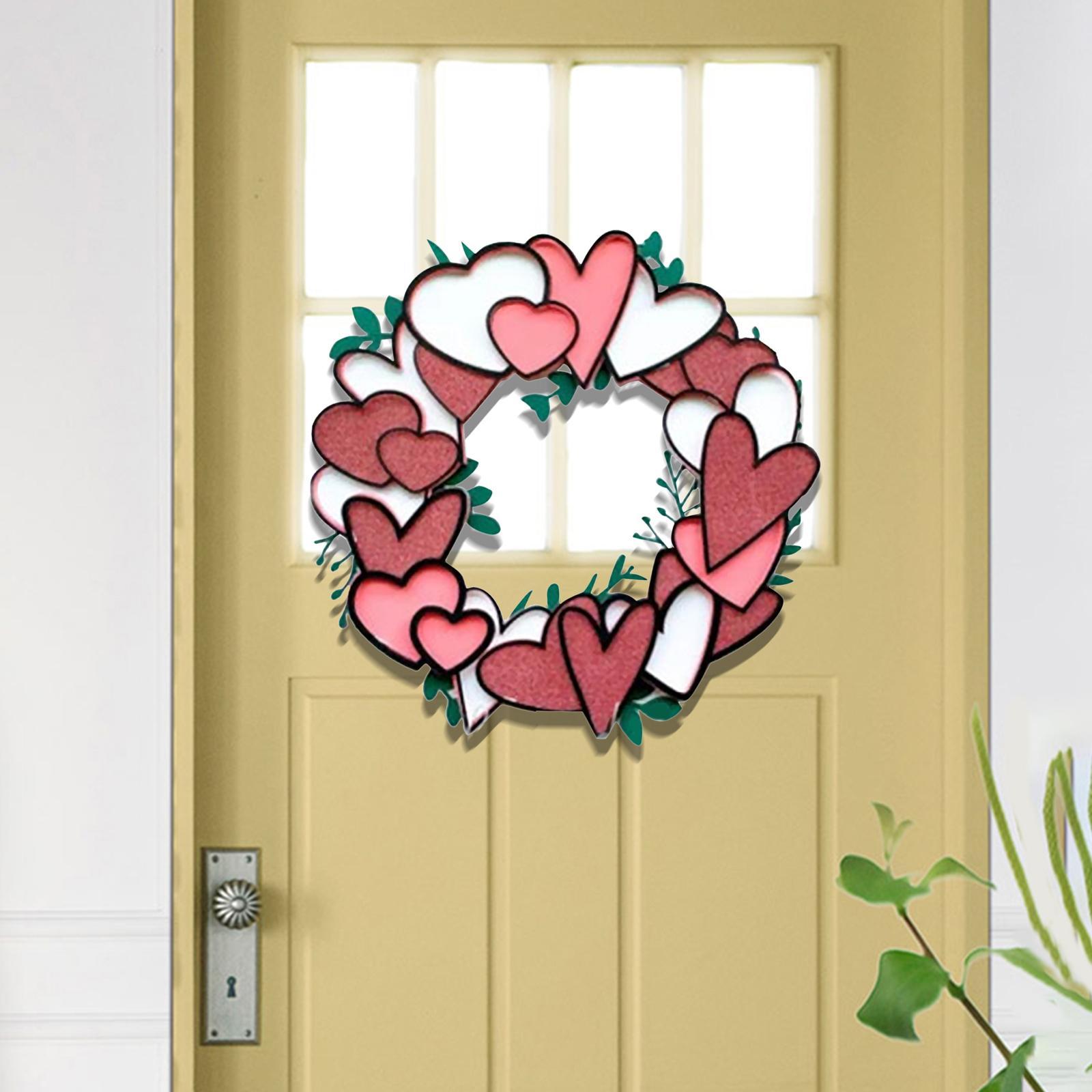 Wreath Hanging Decoration Festive  Ornaments Party Favors