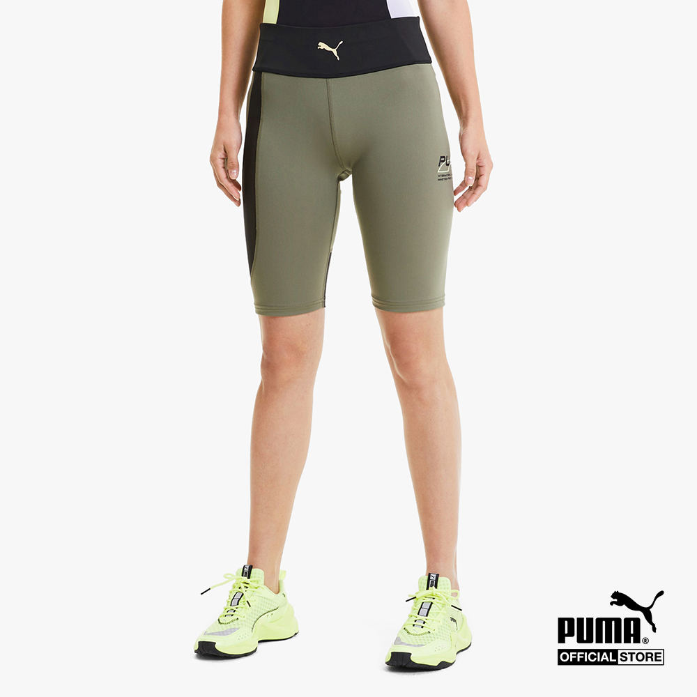 PUMA - Quần short thể thao nữ phom ôm Evide 596307-60