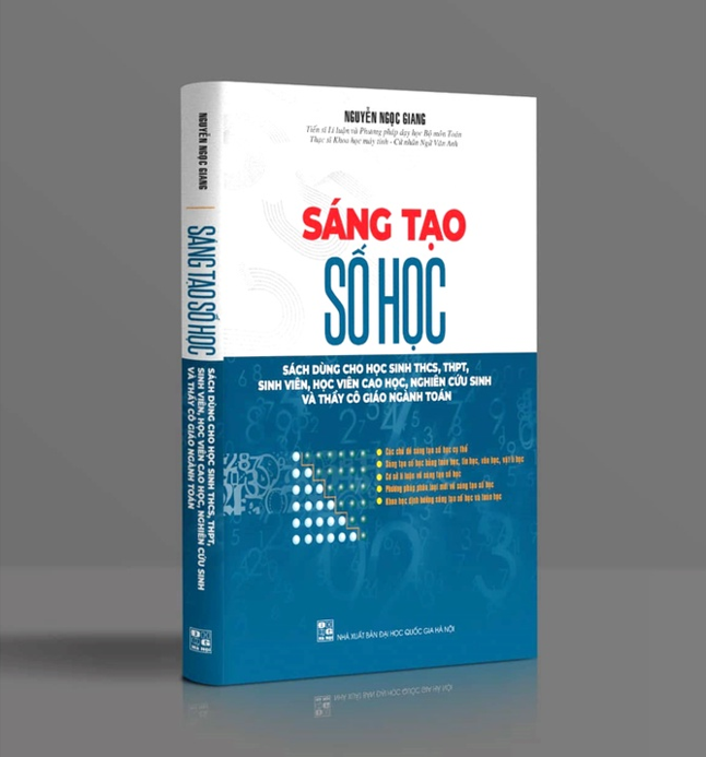 Sách - Sáng tạo số học - dùng cho học sinh thcs , thpt , sinh viên , học sinh cao học , nghiên cứu sinh... (PV)